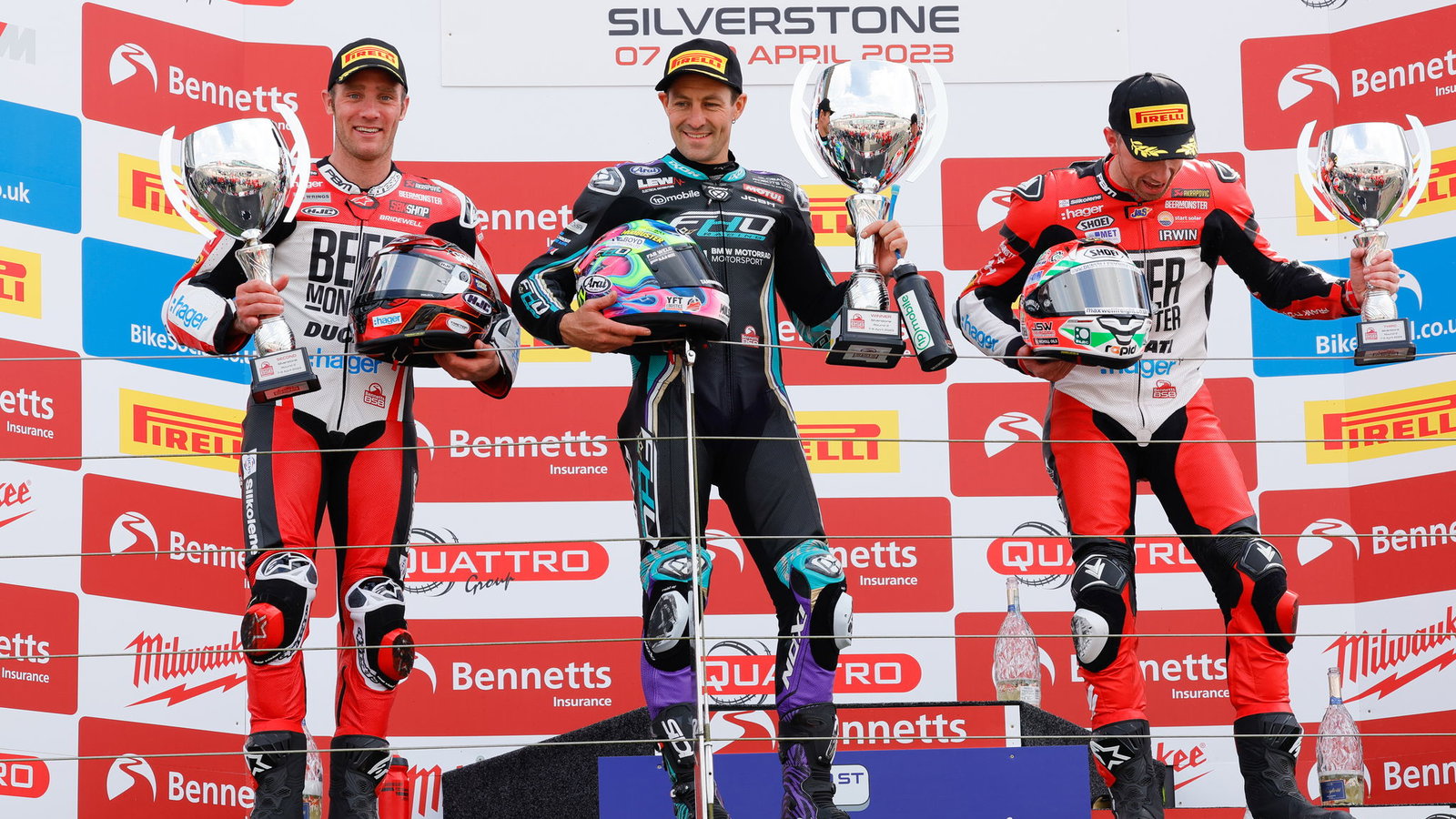 Race Two, Silverstone 2023, Brookes, Bridewell, Glenn Irwin